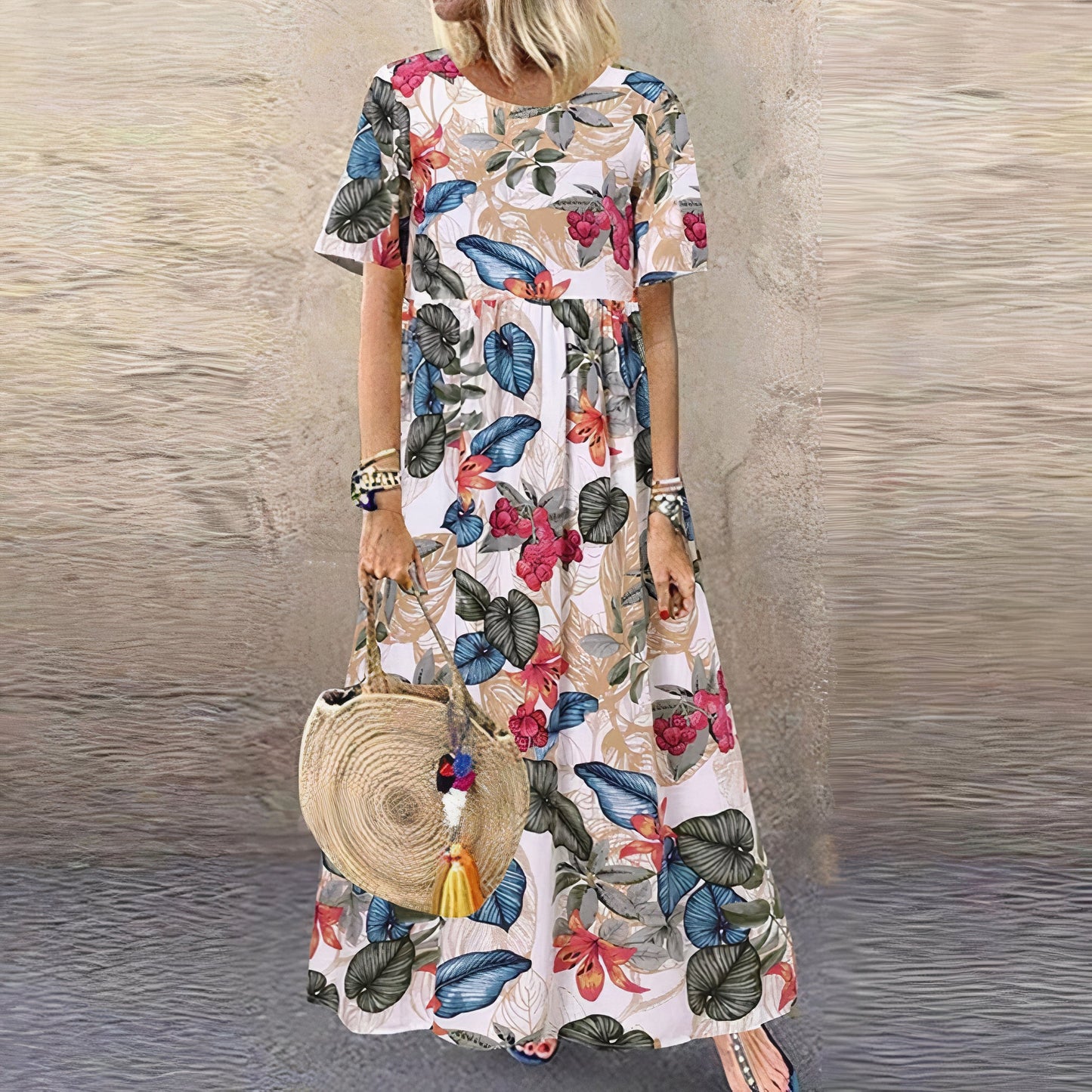 Floral Maxi Dress | Masie