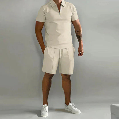 Drew | Poloshirt Two-Piece Set