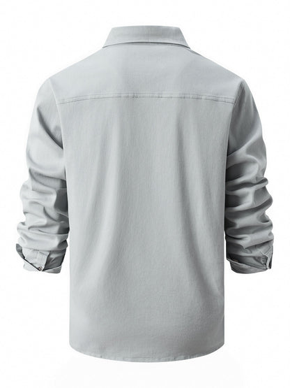 Men’s Long Sleeve Utility Shirt | Philip