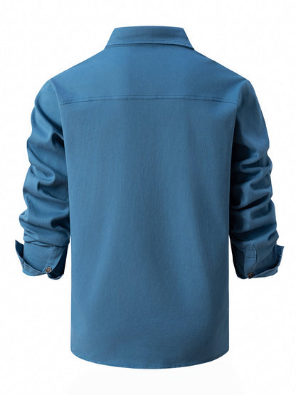 Men’s Long Sleeve Utility Shirt | Philip