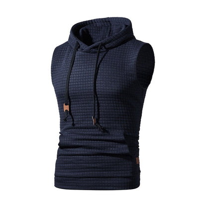 Men Sleeveless Hooded Tank | Malcolm
