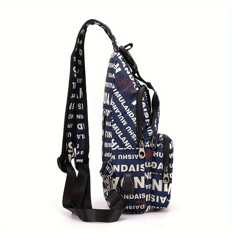 Printed Sling Backpack | Eve