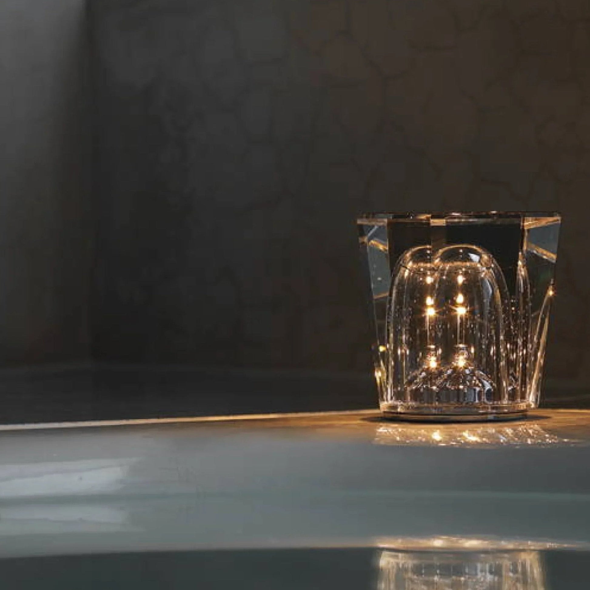 Modern Bedside Lamp LED Crystal Design | Diamond Glow-6