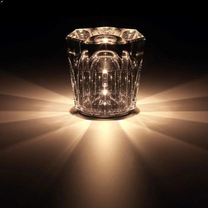 Variant image for Modern Bedside Lamp LED Crystal Design | Diamond Glow-3