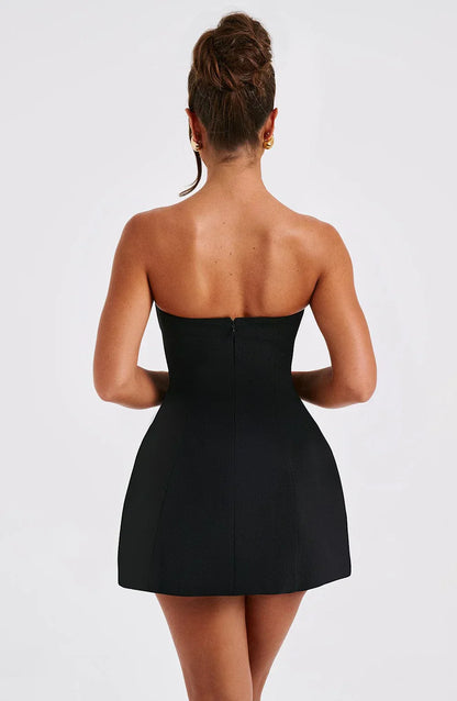 Strapless A-Line Mini Dress | Dinah