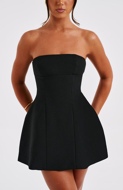 Strapless A-Line Mini Dress | Dinah