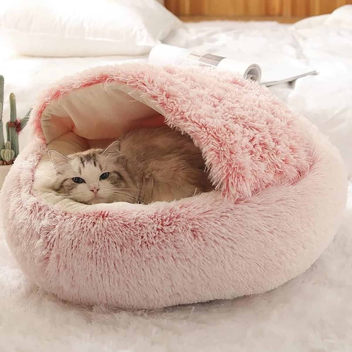 Variant image for Cozy Pet Bed Plush for Dogs and Cats | Snugpaw-4