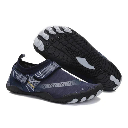 Men Hiking Shoes Black Lightweight | Helge-1