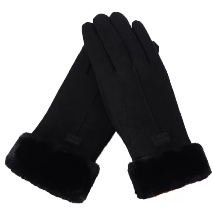 Women Elegant Faux Fur Winter Gloves | Marie