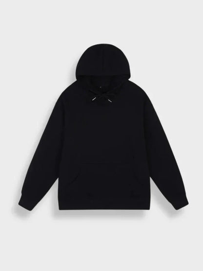 Men's Graphic Hoodie Black Cotton | Nicolai-2