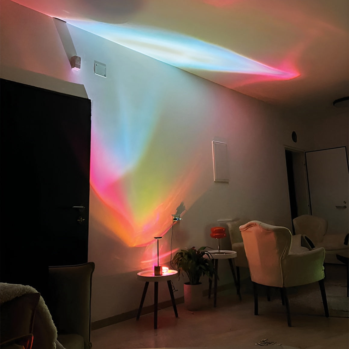 Crystal Table Lamp | Enchanting Light Show for Bedroom or Desk | Home Decor-2