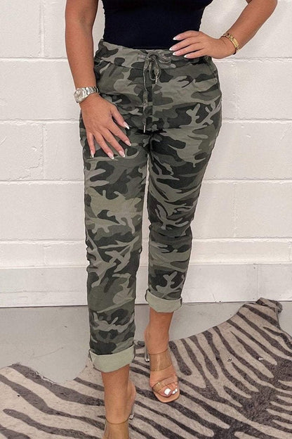 Penelope | Camouflage Jogger Pants