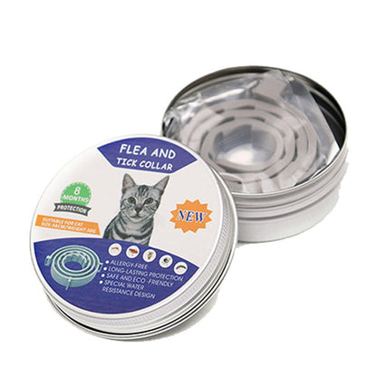 Cat Flea Collar Adjustable Plastic | Whiskers-1