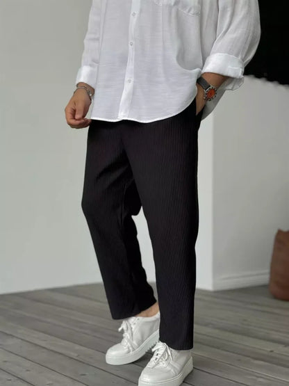 Filipo | Soft Ribbed Pants