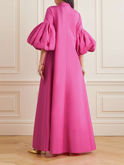 Statement Sleeve Maxi Dress | Karina