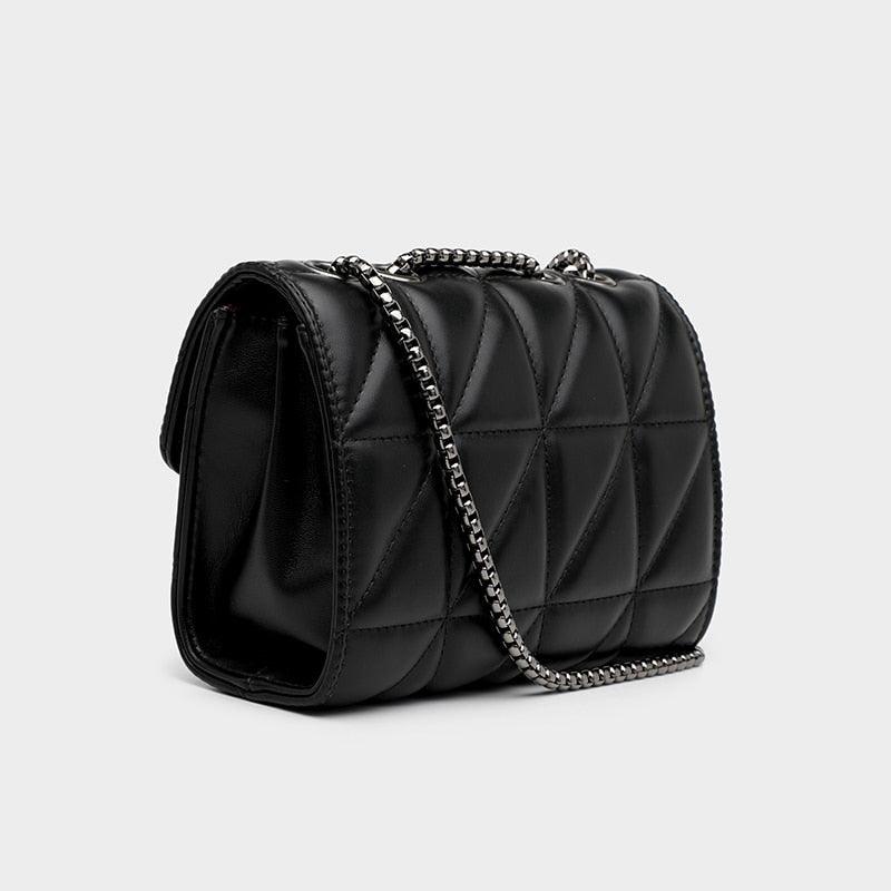 Women Quilted Chain Shoulder Bag | Shiela
