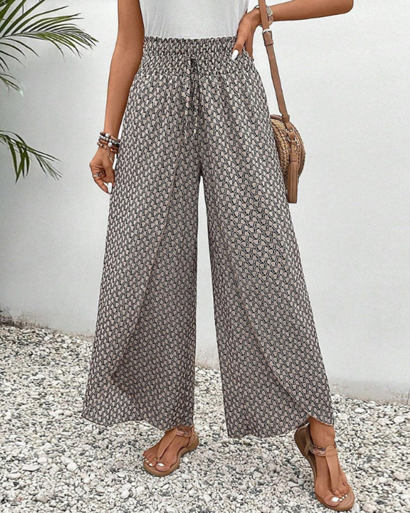 Women's Pants with Geometric Print | Suzy