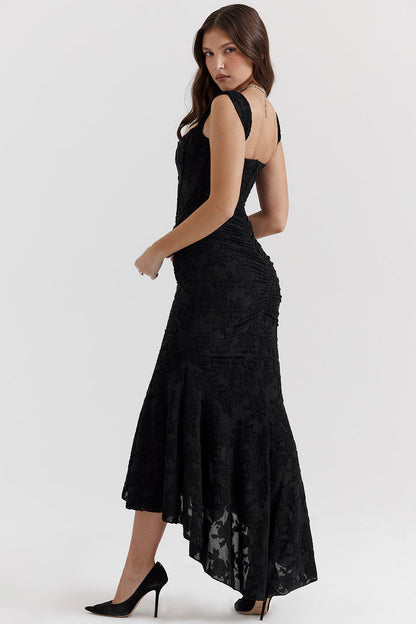 Lace Corset Maxi Dress | Vivienne