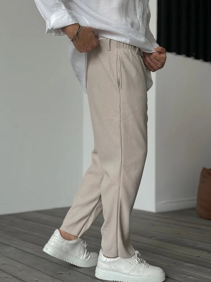 Filipo | Soft Ribbed Pants