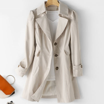 Women Elegant Tailored Trench Coat | Rhiannon