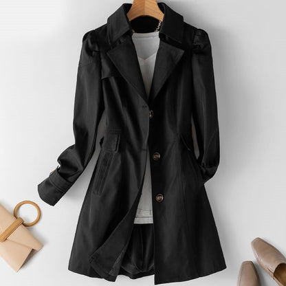 Women Elegant Tailored Trench Coat | Rhiannon