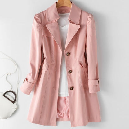 Women Elegant Tailored Trench Coat | Rhiannon