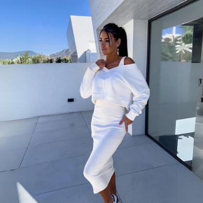 Chic Sweater Dress Set | Quirina