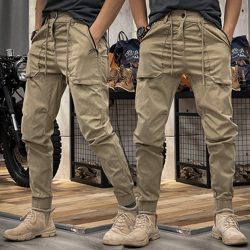 Men’s Summer Cargo Pants Khaki