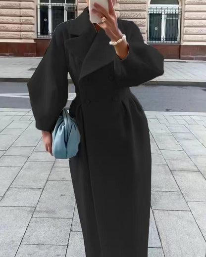 Elegant Belted Dress Coat | Rein