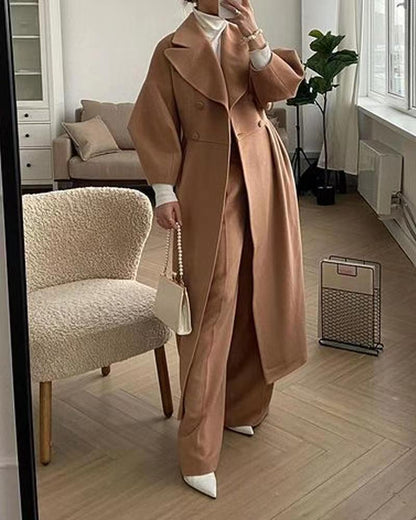 Elegant Belted Dress Coat | Rein