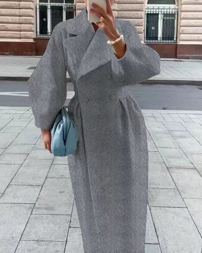 Elegant Belted Dress Coat | Rein