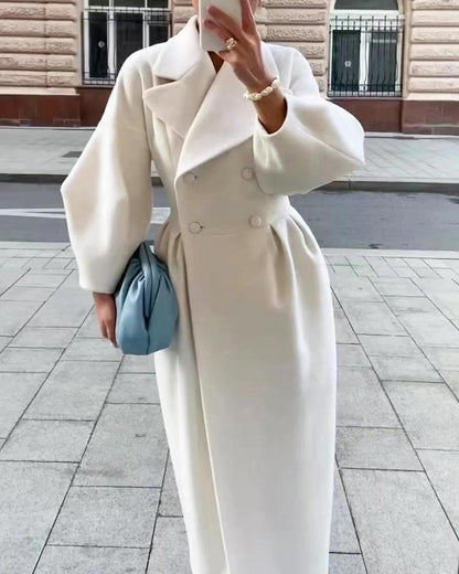 Elegant Belted Dress Coat | Rein