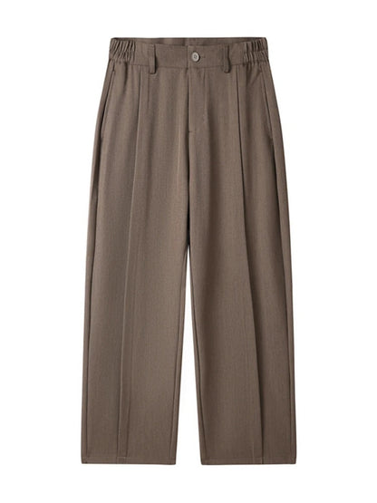 Variant image for Women Wide Leg Pants Black Polyester | Teo-19