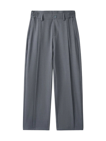 Variant image for Women Wide Leg Pants Black Polyester | Teo-7