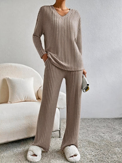 Ribbed Lounge Set | Cyrille