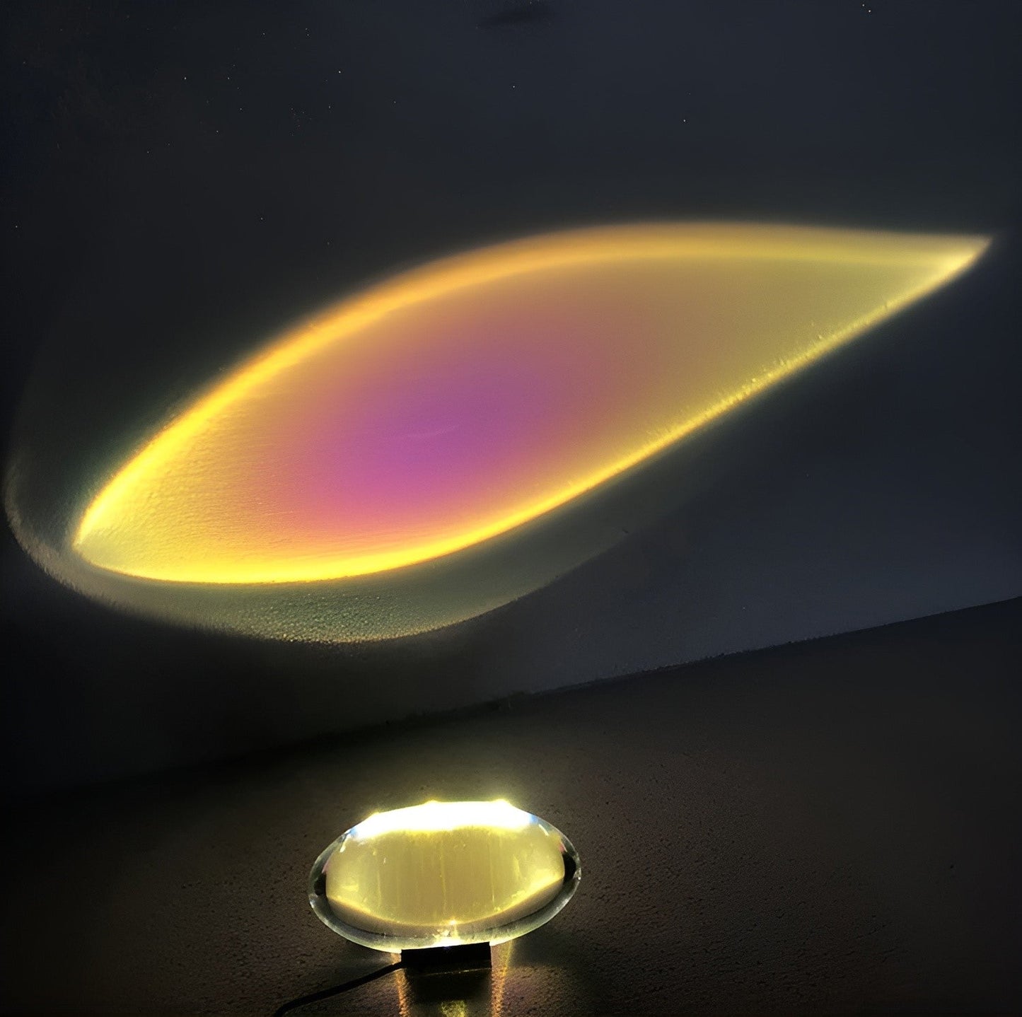 Crystal Table Lamp | Enchanting Light Show for Bedroom or Desk | Home Decor-4