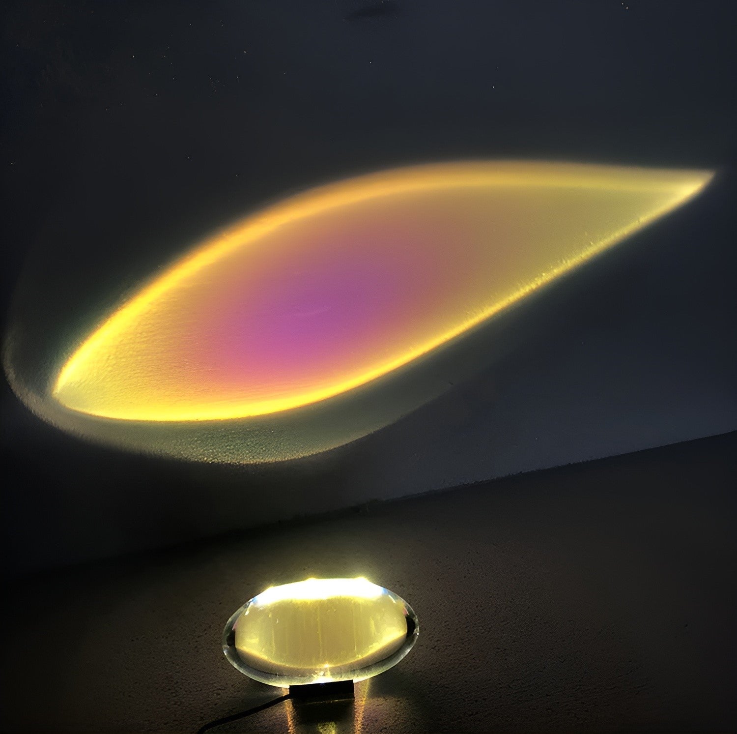 Crystal Table Lamp | Enchanting Light Show for Bedroom or Desk | Home Decor-4