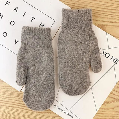 Women Soft Knit Mittens | Wilma