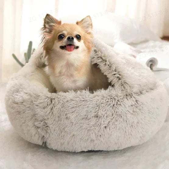 Cozy Pet Bed Plush for Dogs and Cats | Snugpaw-6