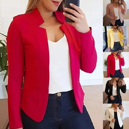 Tailored Open-Front Blazer | Emily