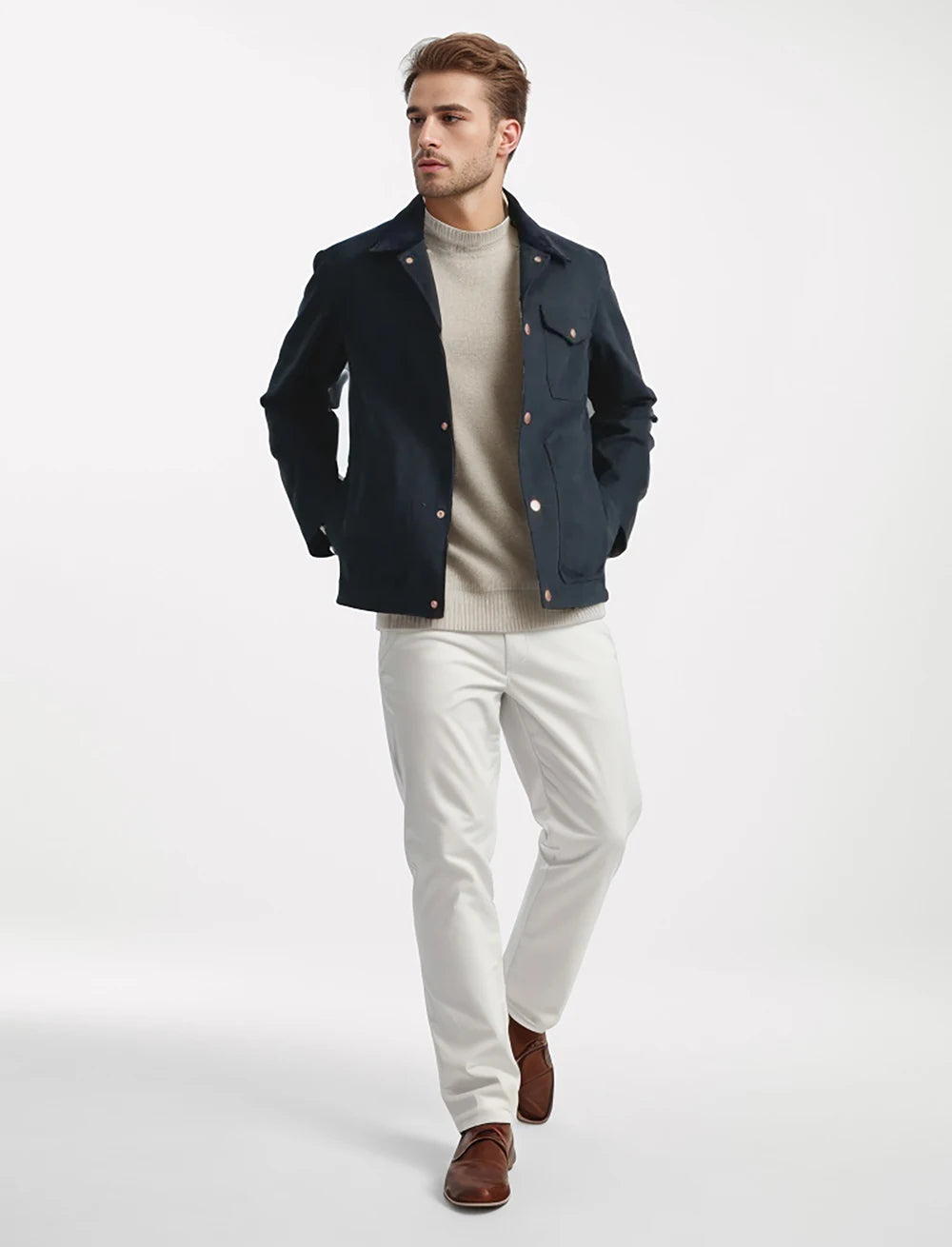 Men Classic Workwear Jacket | Armand