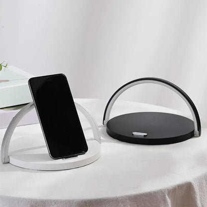 Wireless Charger LED Lamp Phone Holder | Modern Design-3