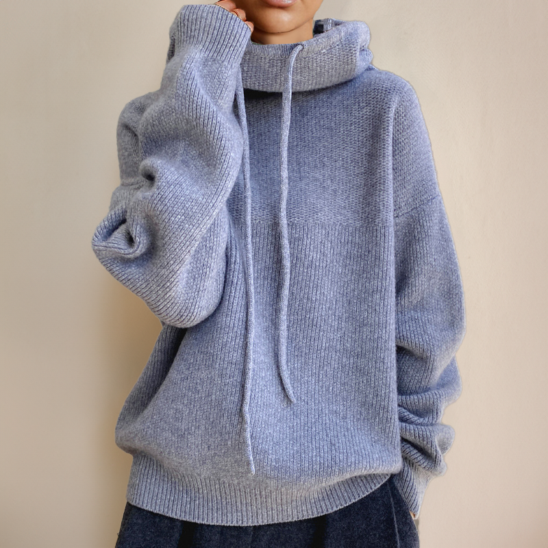 Women Cozy Knit Hoodie | Marlowe