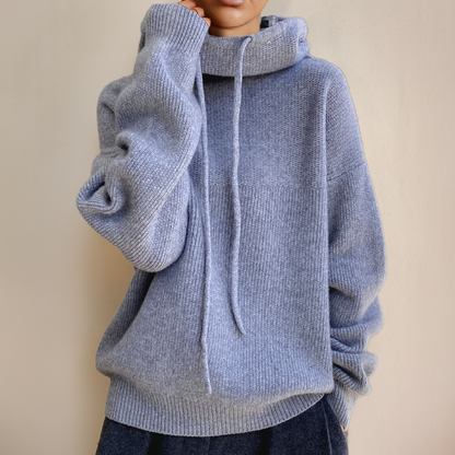 Women Cozy Knit Hoodie | Marlowe