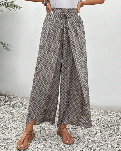 Women's Pants with Geometric Print | Suzy