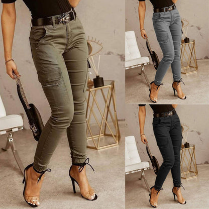 Slim Fit Cargo Pants | Tessa