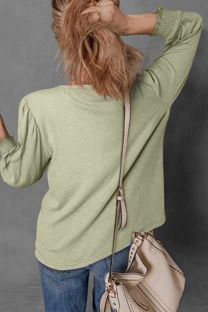 Women Textured Half Sleeve Blouse | Marcelle