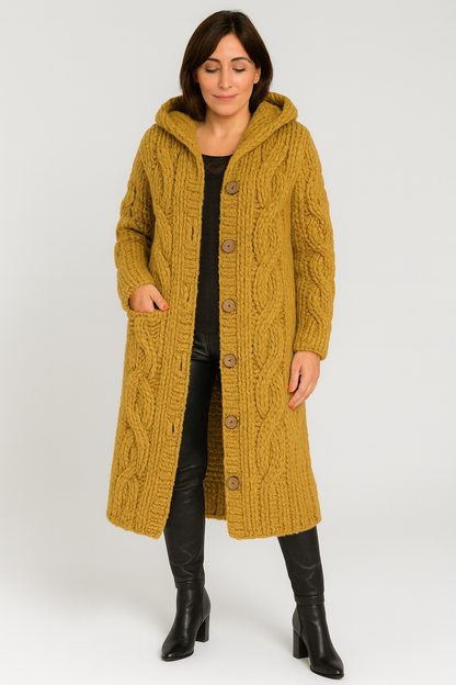 Women Chunky Knit Long Cardigan | Florabelle