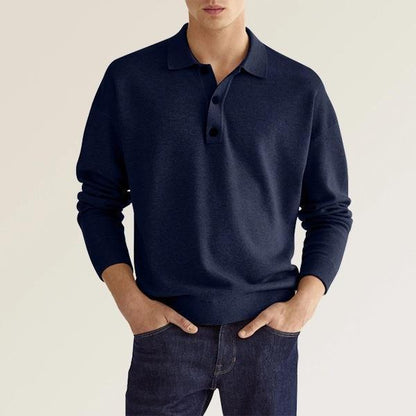 Men Classic Polo Sweatshirt | Anthony