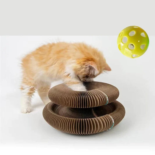Cat Scratching Post Flexible Durable Design | Purrfect Playtime-1